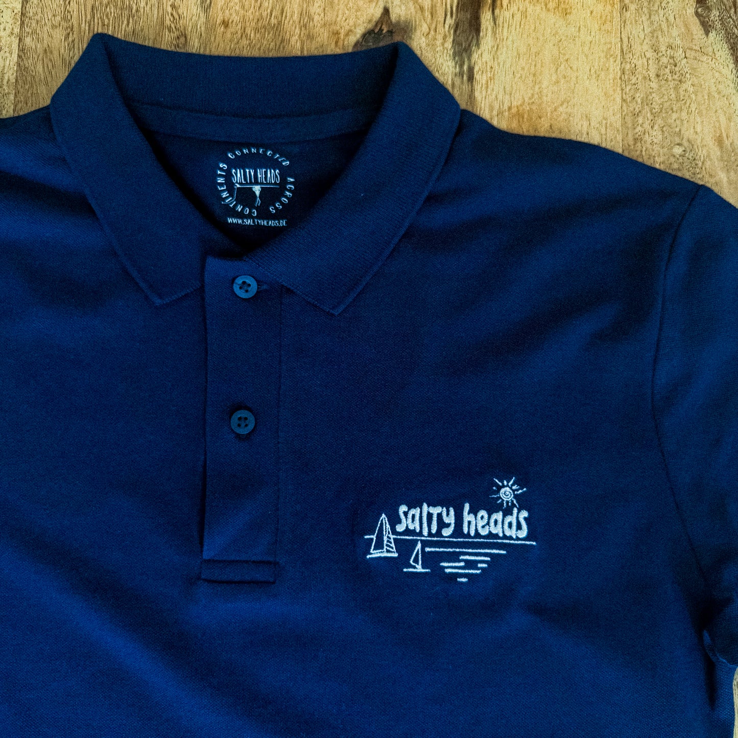 Surf and Sail // Polo T-Shirt "Marineblau"