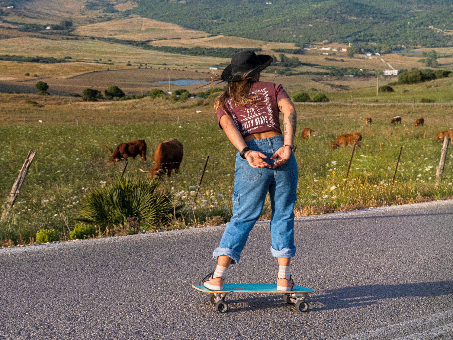 Crop Top Salty Heads
