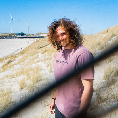 Happy wild and free // Heavy Shirt "white,marone,beige"