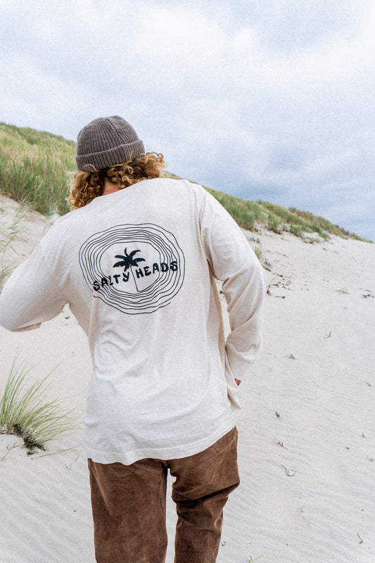 Happy wild and free // Longsleeve "natur"