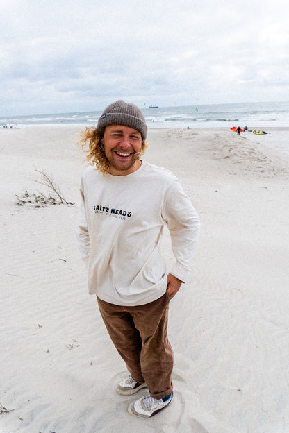 Happy wild and free // Longsleeve "natur"
