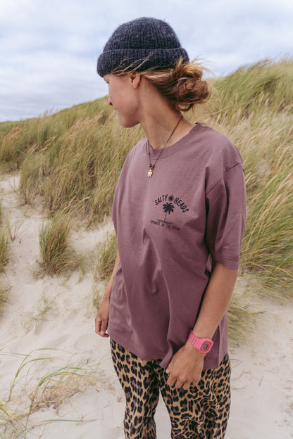 OCEAN // HEAVY T-SHIRT "marone"