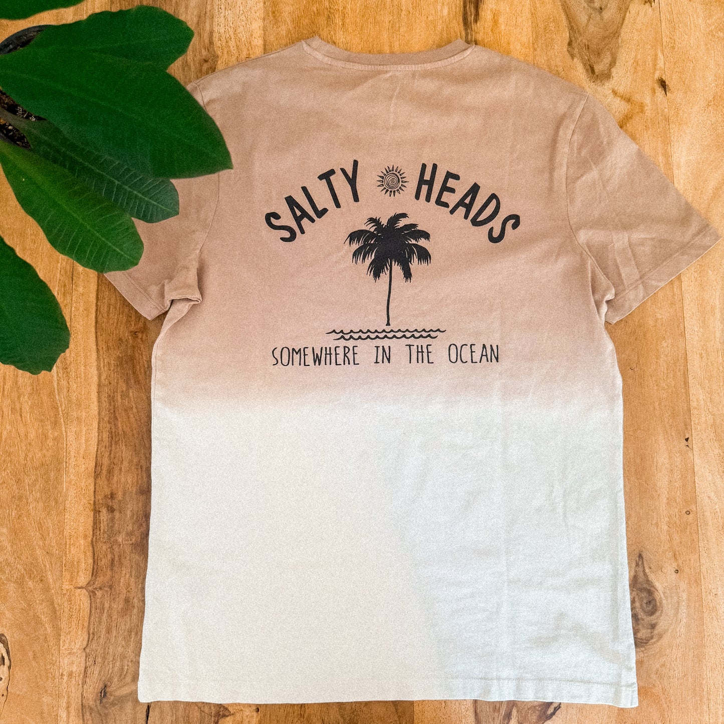 Salty Heads Batik Edition – T-Shirt "blau, braun, mint, rosa"