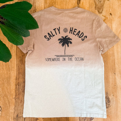 Salty Heads Batik Edition – T-Shirt "blau, braun, mint, rosa"