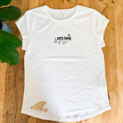 Surf and Sail // Washed T-Shirt "weiss, grau, pistazie, blau, schwarz"
