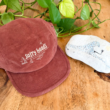 Kord Cap "blau, schwarz, beige, rostbraun, olive"
