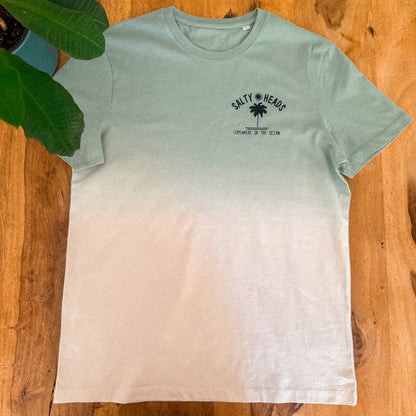 Salty Heads Batik Edition – T-Shirt "blau, braun, mint, rosa"