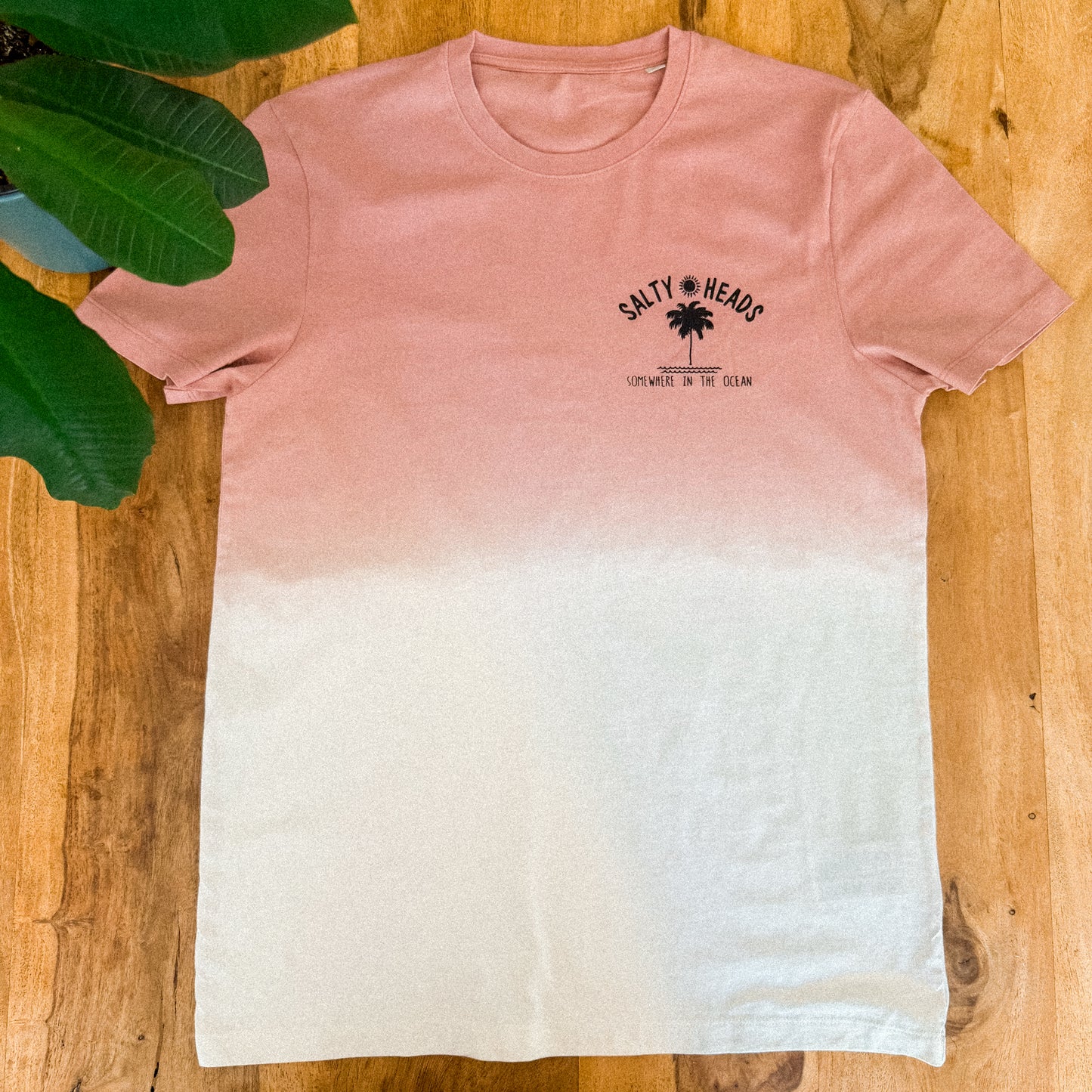 Salty Heads Batik Edition – T-Shirt "blau, braun, mint, rosa"