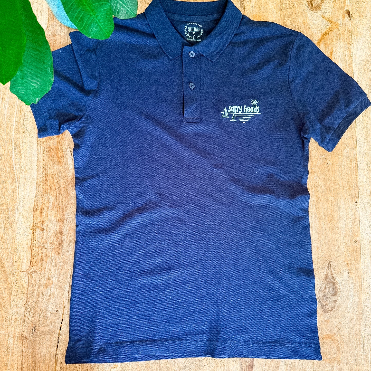 Surf and Sail // Polo T-Shirt "Marineblau"