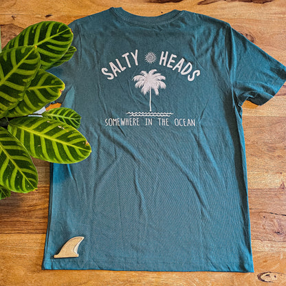 OCEAN // HEAVY T-SHIRT "mentholgrün"