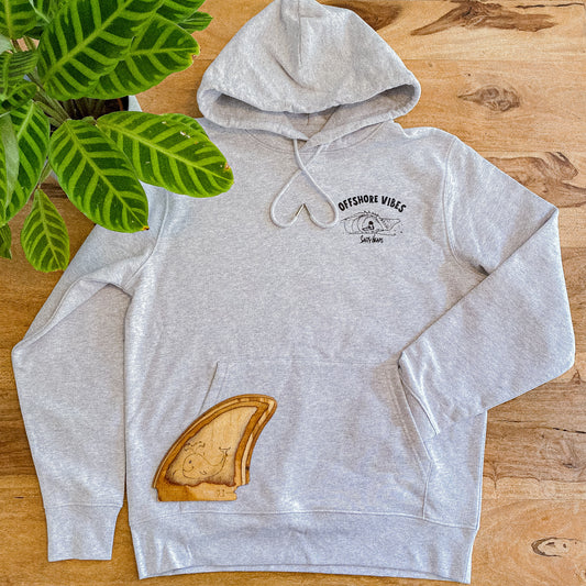 Offshore Vibes Hoodie "heather grey"