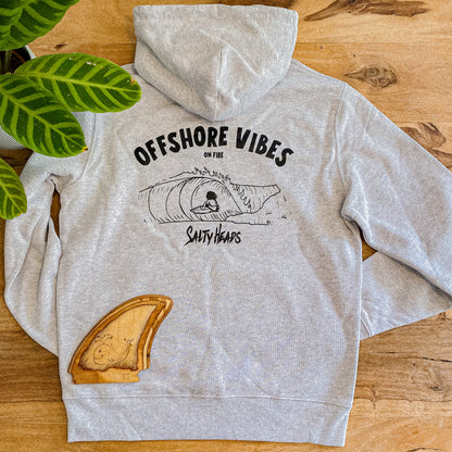 Offshore Vibes Hoodie "heather grey"