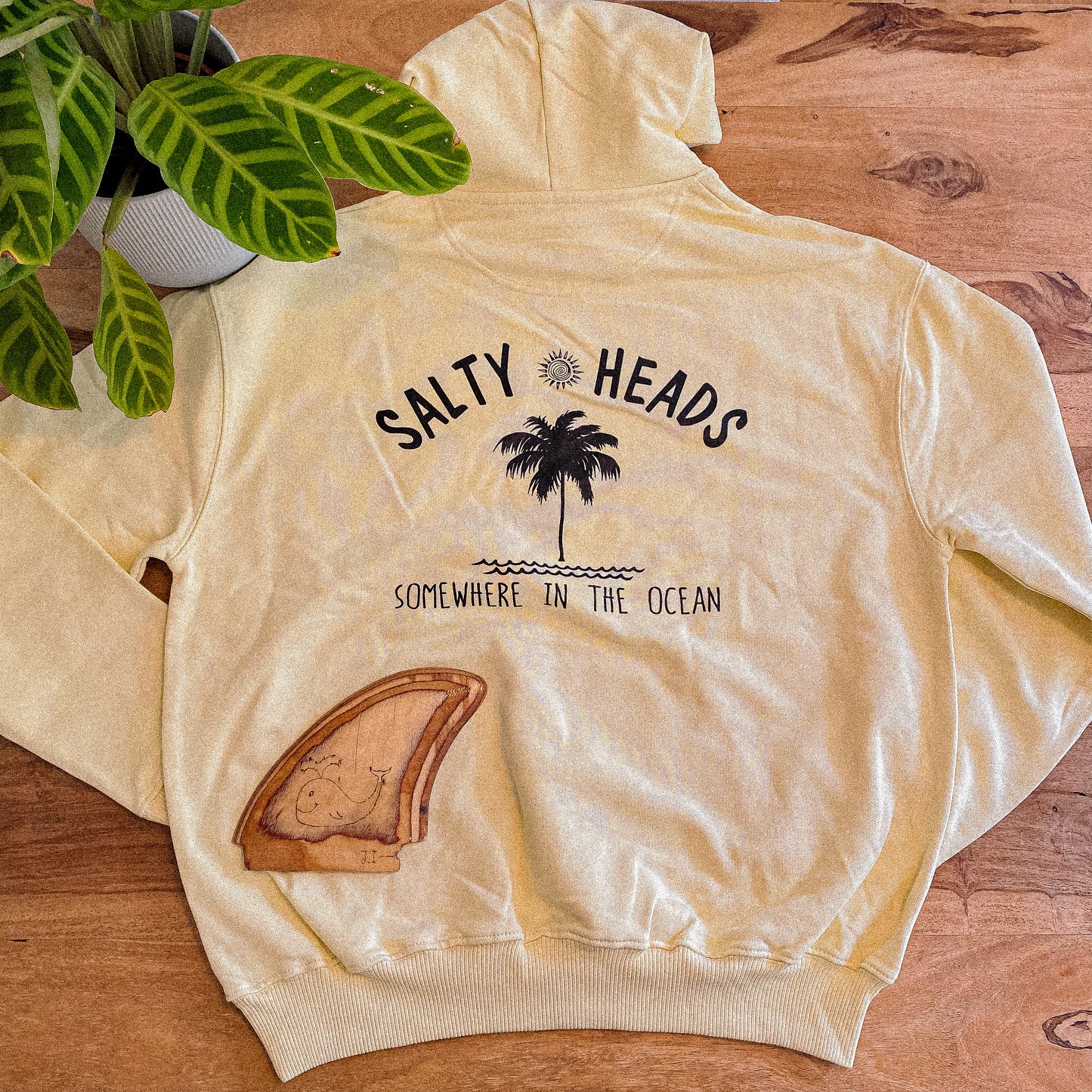 Ocean // Hoodie "citronengelb"