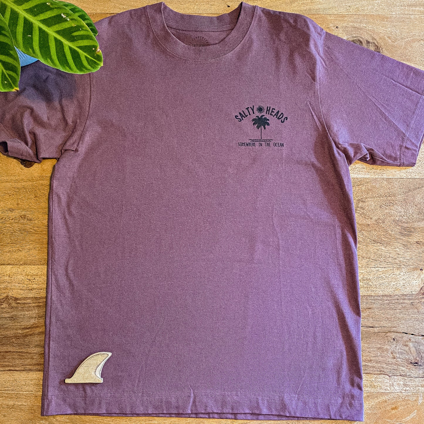 OCEAN // HEAVY T-SHIRT "marone"