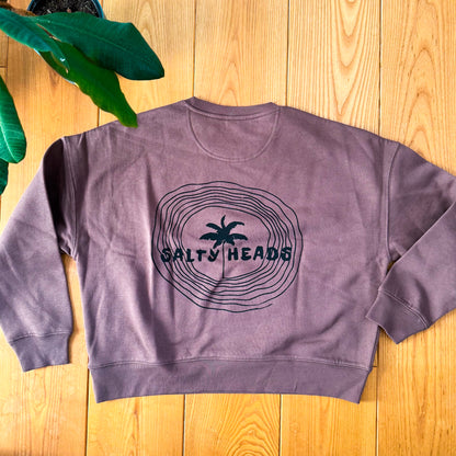 HAPPY WILD AND FREE// Sweater "marone"
