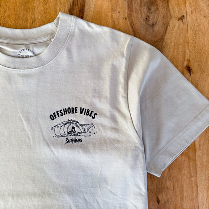 Offshore Vibe // Heavy Shirt "mentholgrün, beige"