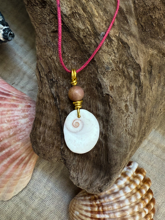 Muschelkette gold/rosé