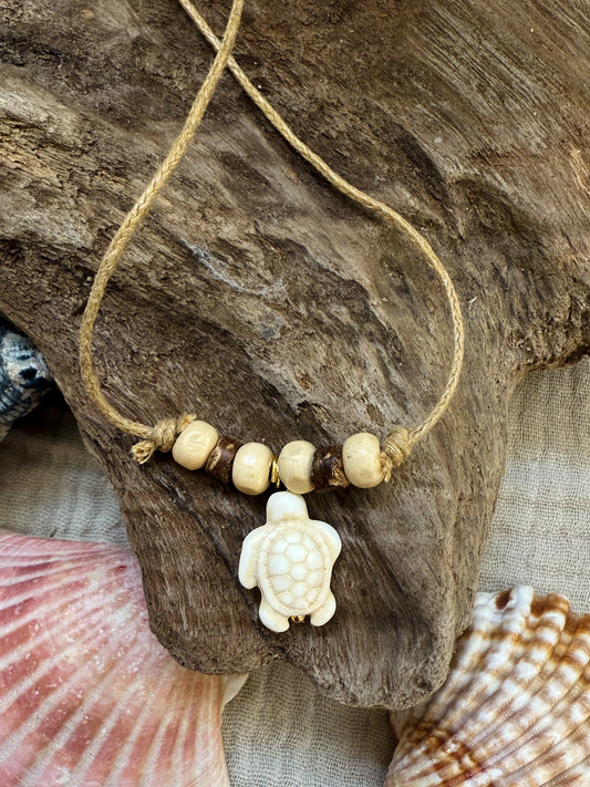 Schildkrötenkette gold/natur