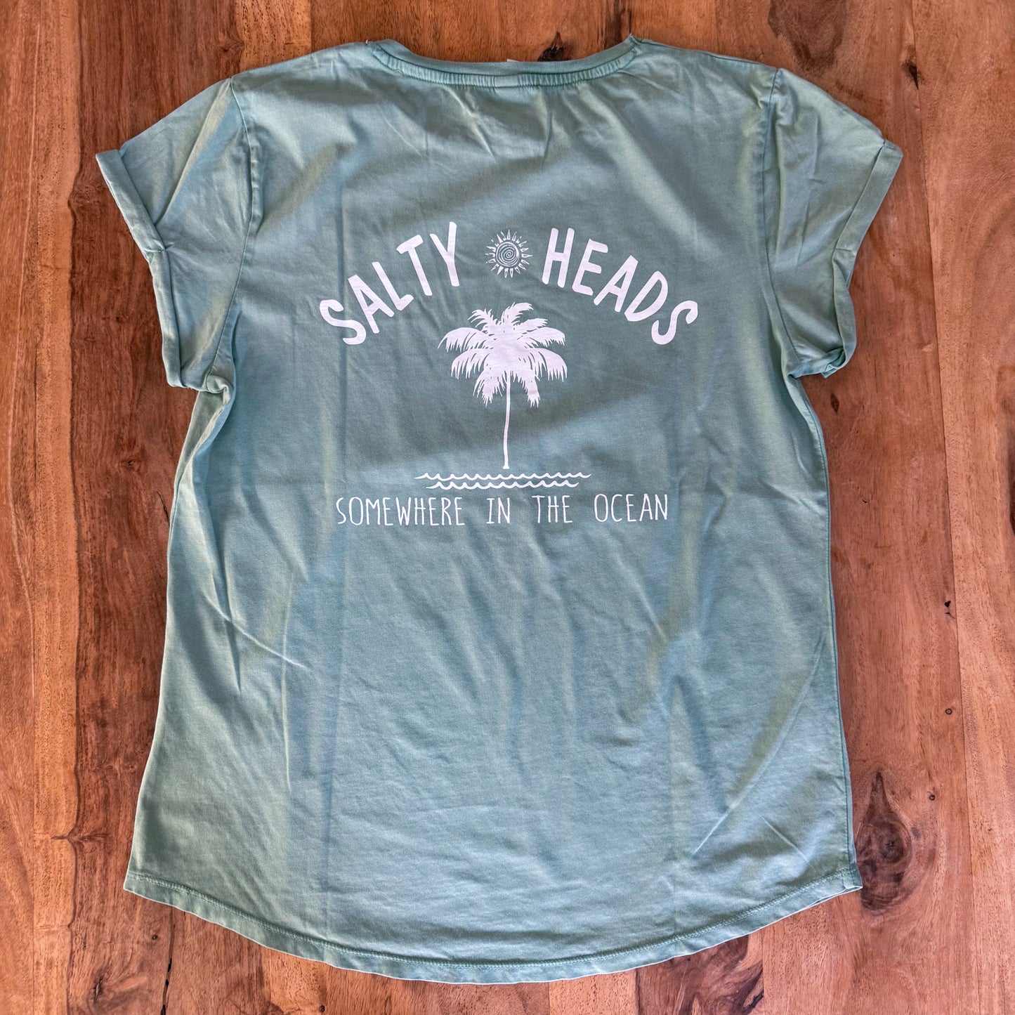 Ocean// washed Shirt (w) "washed mint"