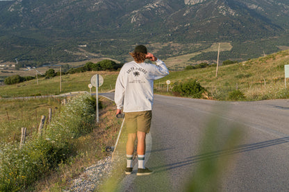 OCEAN// Longsleeve "weiß"