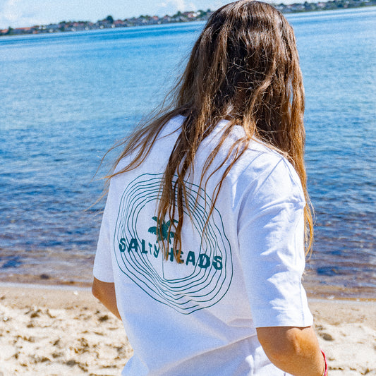 HAPPY WILD AND FREE // Heavy Shirt "weiß"