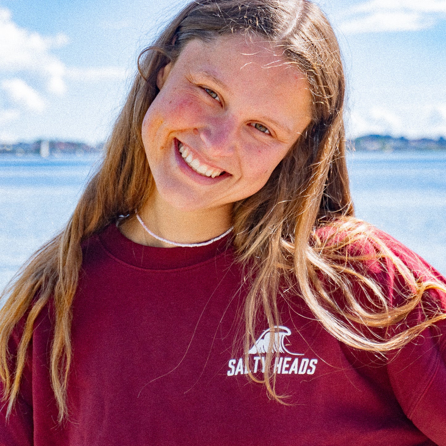 THE BEST SURFER IS THE ONE HAVING THE MOST FUN// Sweater "rot"