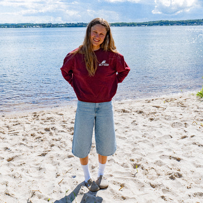 THE BEST SURFER IS THE ONE HAVING THE MOST FUN// Sweater "rot"