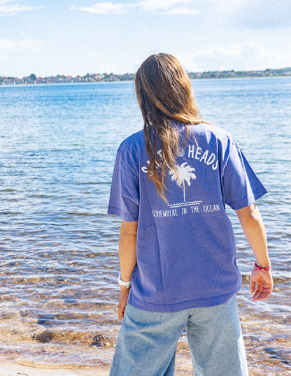 OCEAN // Heavy Shirt "washed lila"
