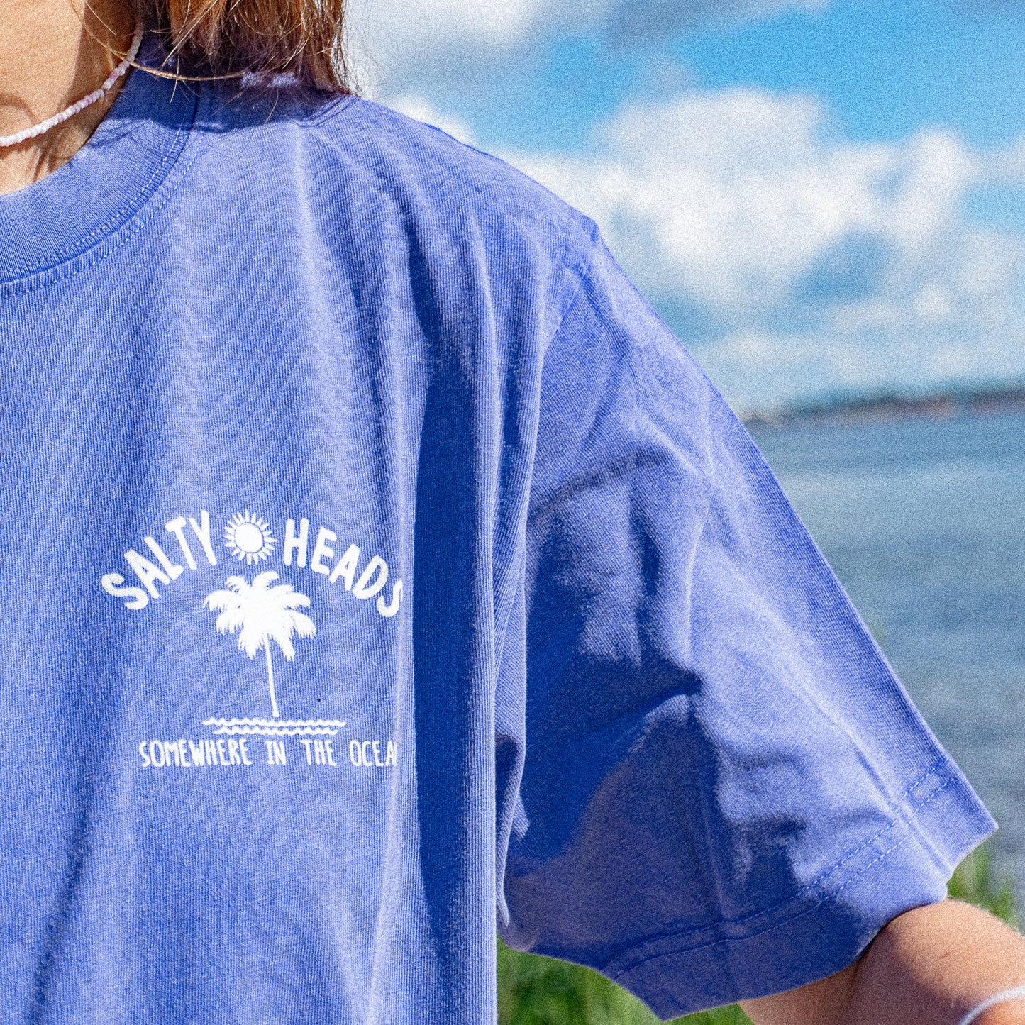 OCEAN // Heavy Shirt "washed lila"