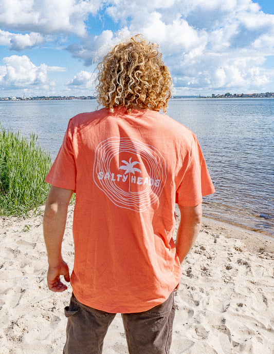 HAPPY WILD AND FREE // Heavy Shirt "orange"