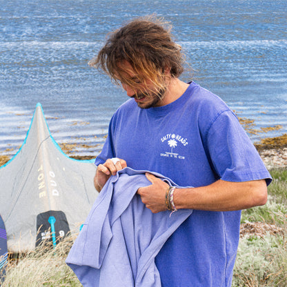 OCEAN // Heavy Shirt "washed lila"