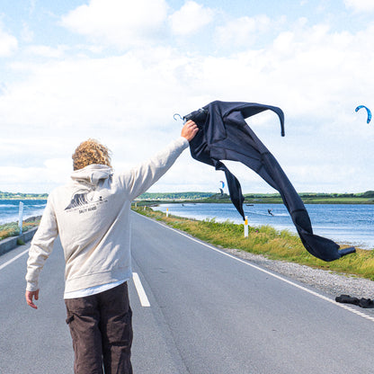 THE BEST SURFER IS THE ONE HAVING THE MOST FUN // Hoodie "beige"