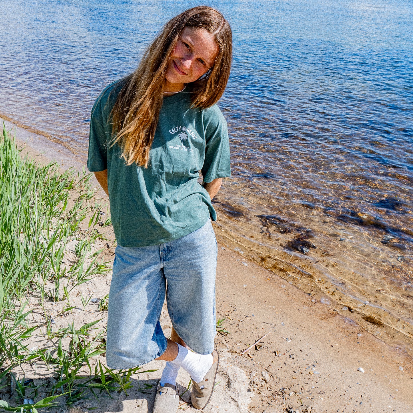 SOMEWHERE IN THE OCEAN // Shirt "grün"