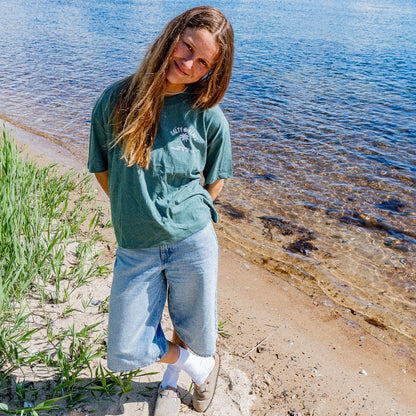 SOMEWHERE IN THE OCEAN // Shirt "grün"