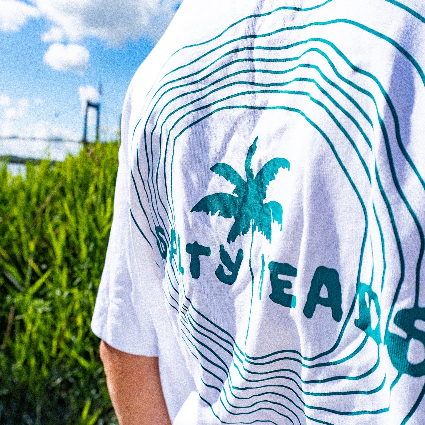 HAPPY WILD AND FREE // Heavy Shirt "weiß"