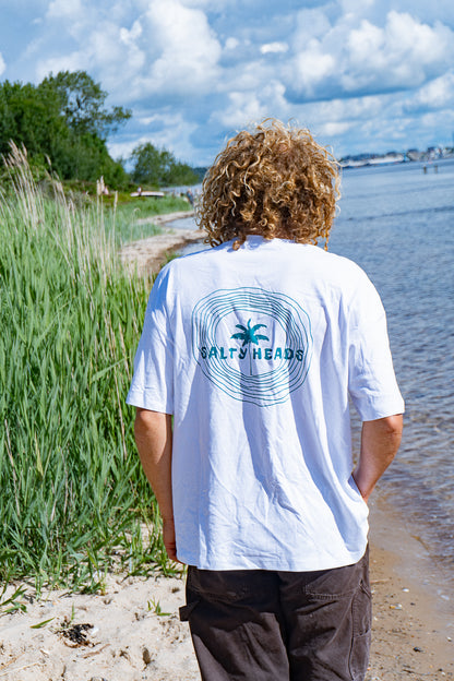 HAPPY WILD AND FREE // Heavy Shirt "weiß"
