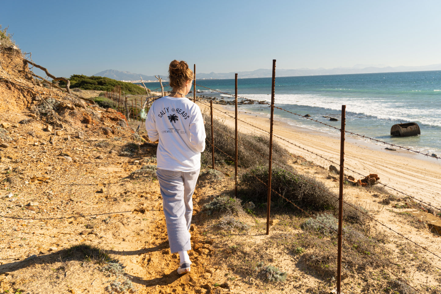 OCEAN// Longsleeve "weiß"