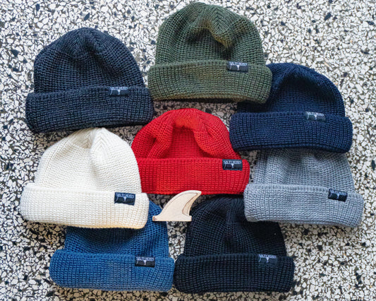 Mütze "SKATER" - Fisherman Style aus Wolle (Merino)