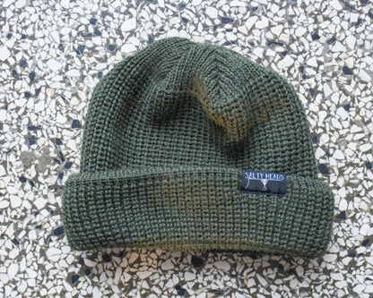 Mütze "SKATER" - Fisherman Style aus Wolle (Merino)
