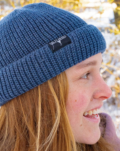 Mütze "SKATER" - Fisherman Style aus Wolle (Merino)