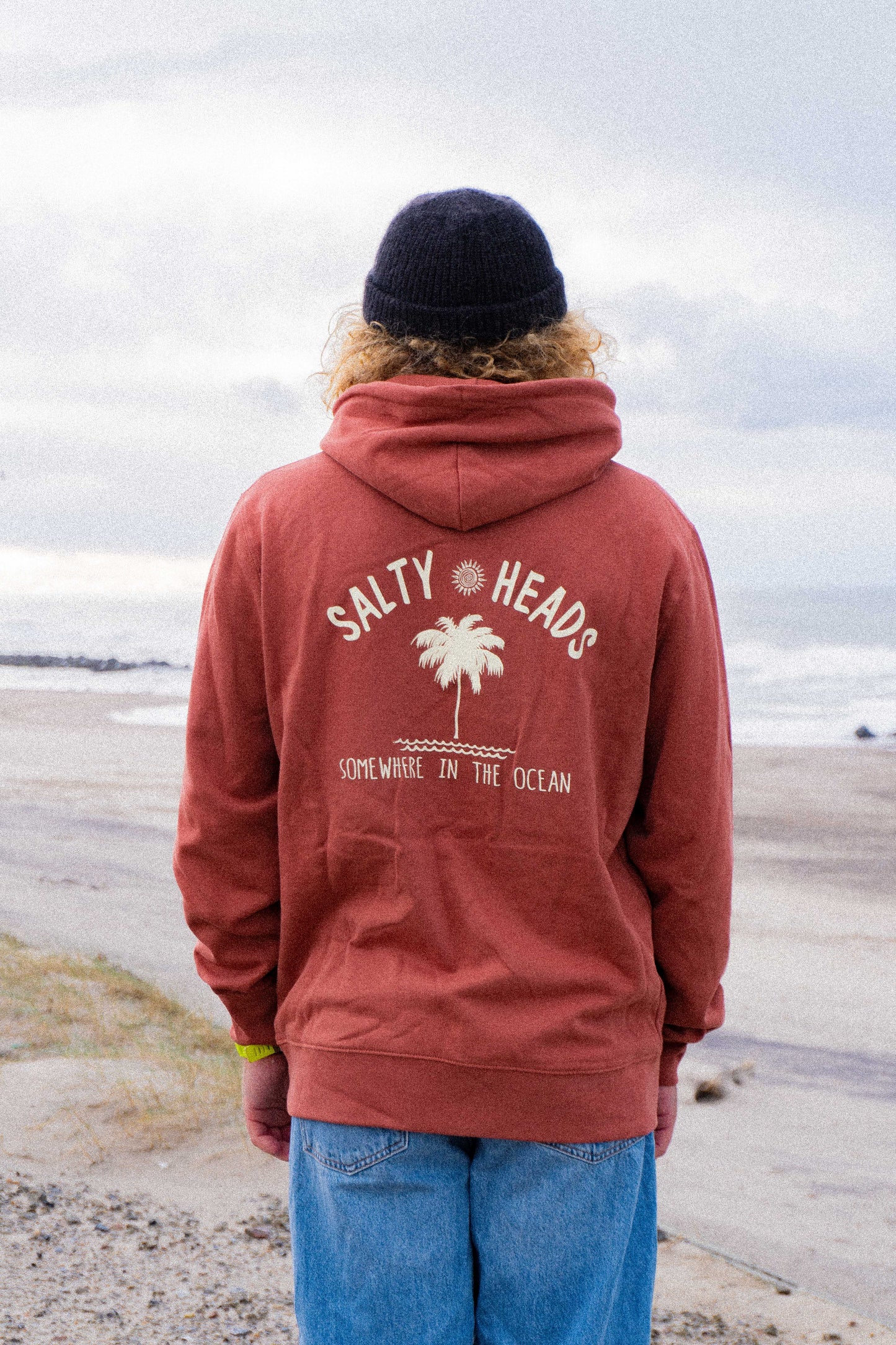 Ocean // Hoodie "orangebraun"