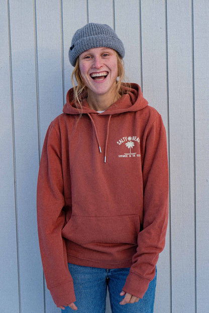 Ocean // Hoodie "orangebraun"
