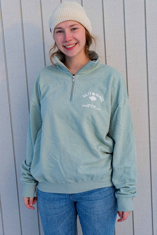 OCEAN // Zipper "mint, beige"