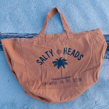 OCEAN // Beachbags "mint, braun, beige, rostbraun, coral, senfgelb, olive"
